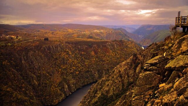 Mirador de A Cividade (Sober, Lugo).