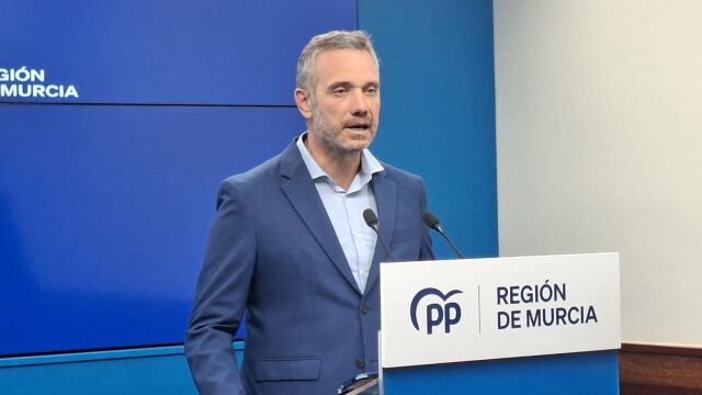 El portavoz regional del PP, Joaquín Segado