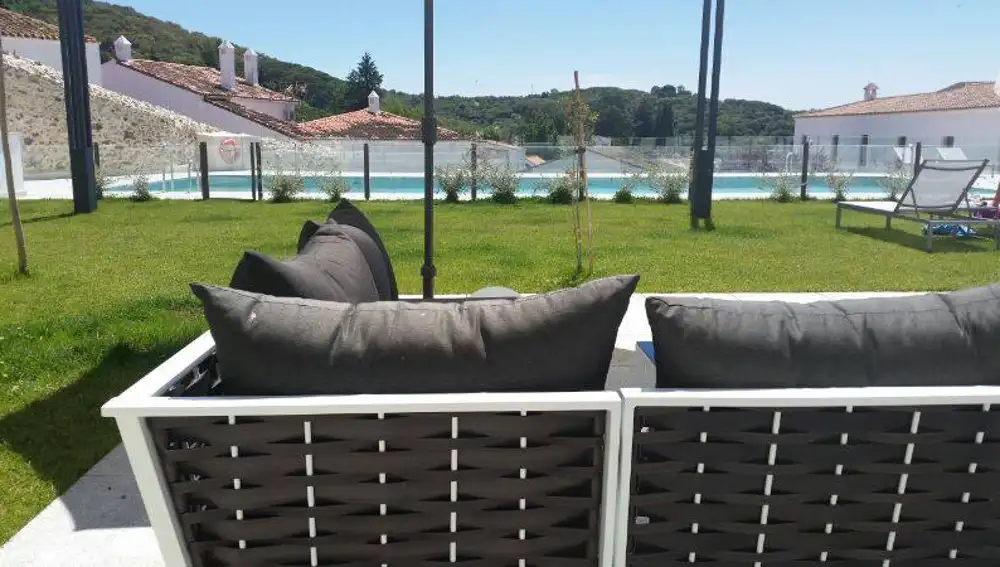 Piscina exterior de Hotel Convento Aracena