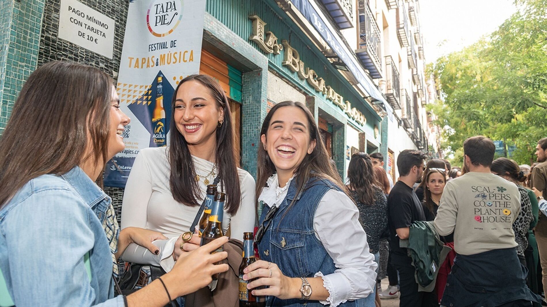 (Foto de ARCHIVO) Celebración de una edición de Tapapiés. REMITIDA / HANDOUT por TAPAPIÉS Fotografía remitida a medios de comunicación exclusivamente para ilustrar la noticia a la que hace referencia la imagen, y citando la procedencia de la imagen en la firma 19/10/2024