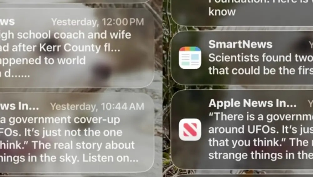 Las notificaciones tienen mejor contraste en iOS 26 beta 3