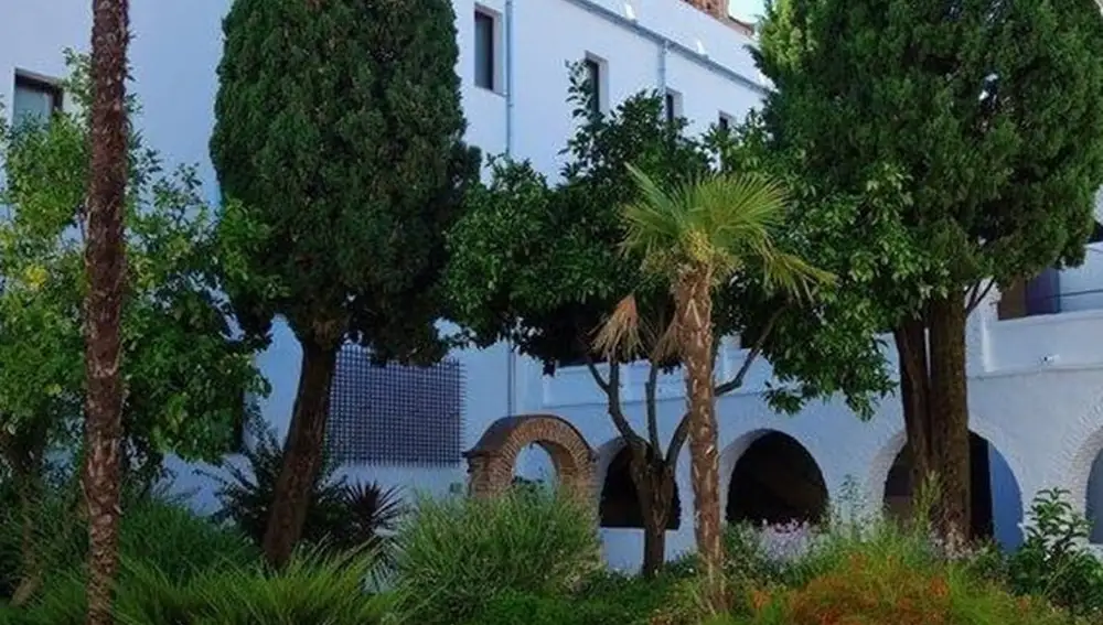 Vista exterior del Hotel Convento Aracena & Spa