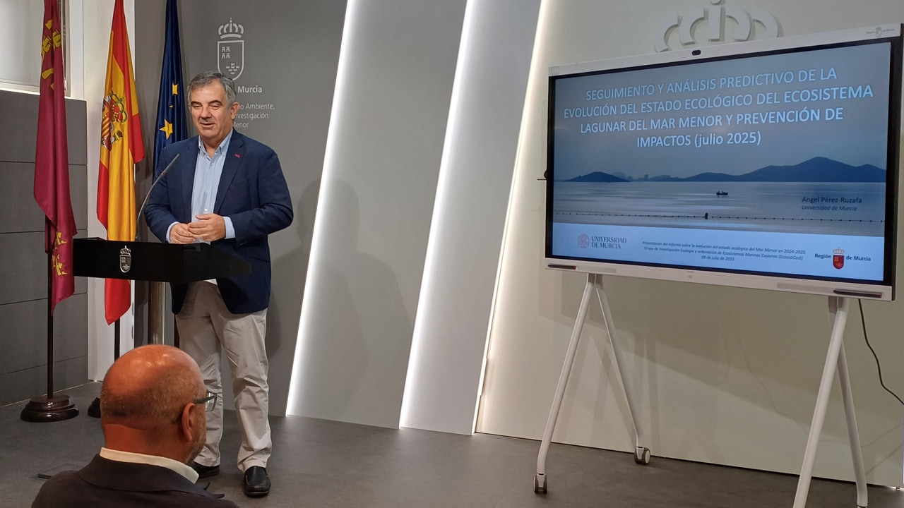 "La cisterna está llena": el Gobierno murciano insiste en la necesidad de rebajar el nivel freático del acuífero del campo Cartagena: