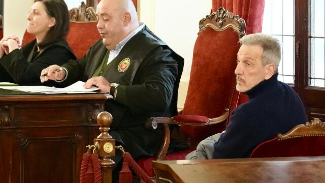El ex concejal Pedro Muñoz durante una vista en la Audiencia Provincial