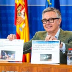 Ronda de ruedas de prensa de portavoces de los grupos parlamentarios en el Parlamento de Andalucía