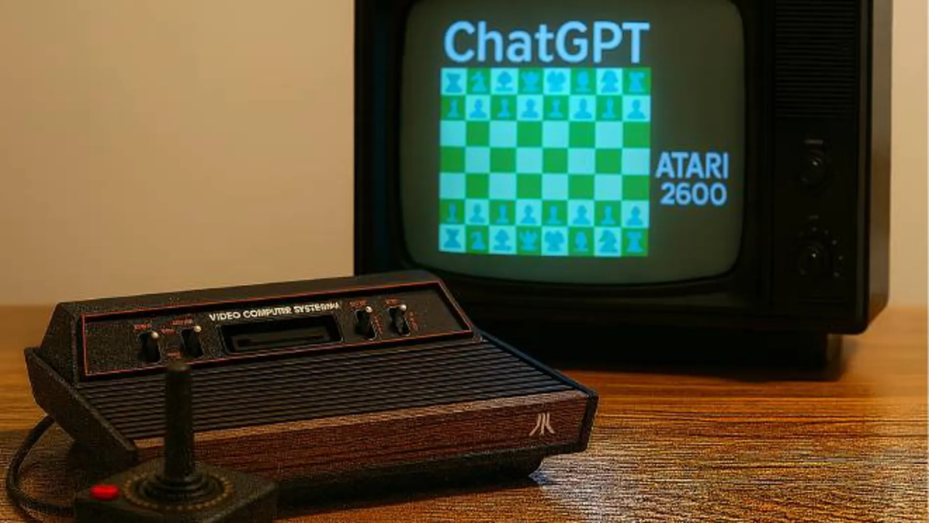 Esto es lo que pasa cuando ponen a jugar al ajedrez a ChatGPT y Microsoft Copilot con una Atari 2600 de 1977.