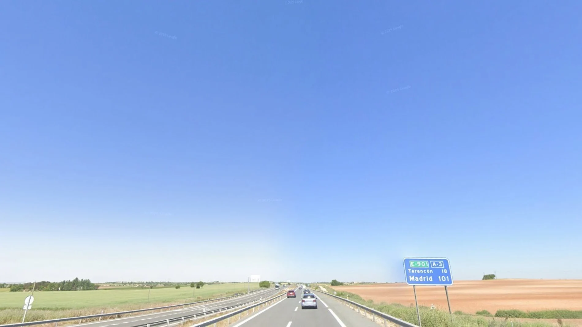 Sucesos.- Múltiples heridos en una colisión en cadena con hasta 9 vehículos involucrados en la A-3 en Saelices (Cuenca)