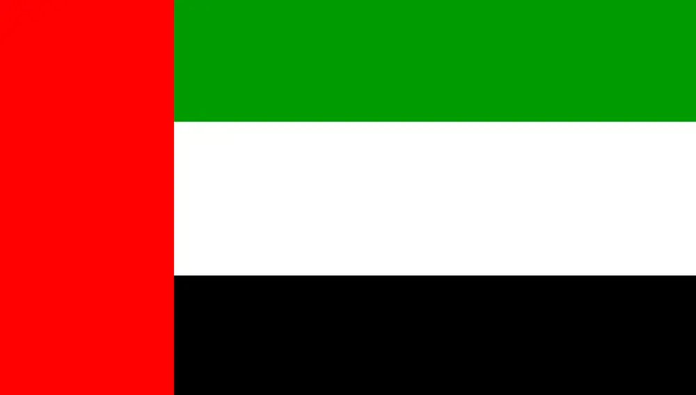 Bandera Emiratos Árabes Unidos