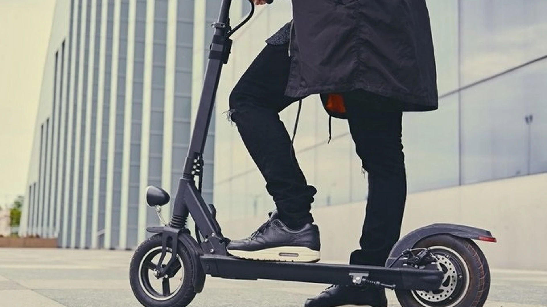 Imagen de archivo de un patinete de movilidad personal