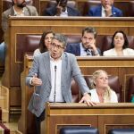 Patxi López reivindica el compromiso de PSOE frente a la corrupción y acusa al PP de "alimentarla y pagarla en diferido"