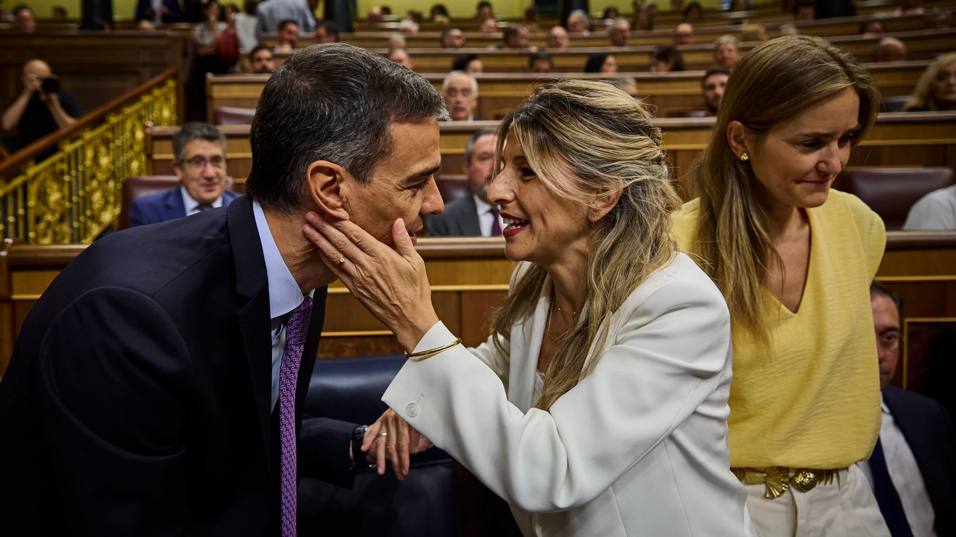 Pedro Sánchez y Yolanda Díaz