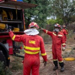 Los Bombers de la Generalitat estabilizan el incendio de Paüls (Tarragona)