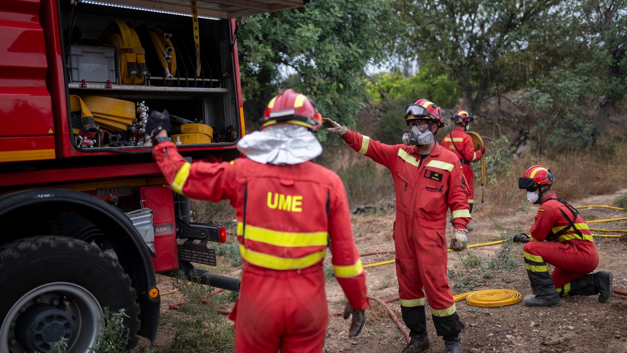 Bomberos. Héroes