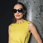 Nieves Álvarez en la Alta Costura de París.