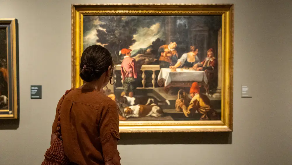 Una de las obras de la exposición
