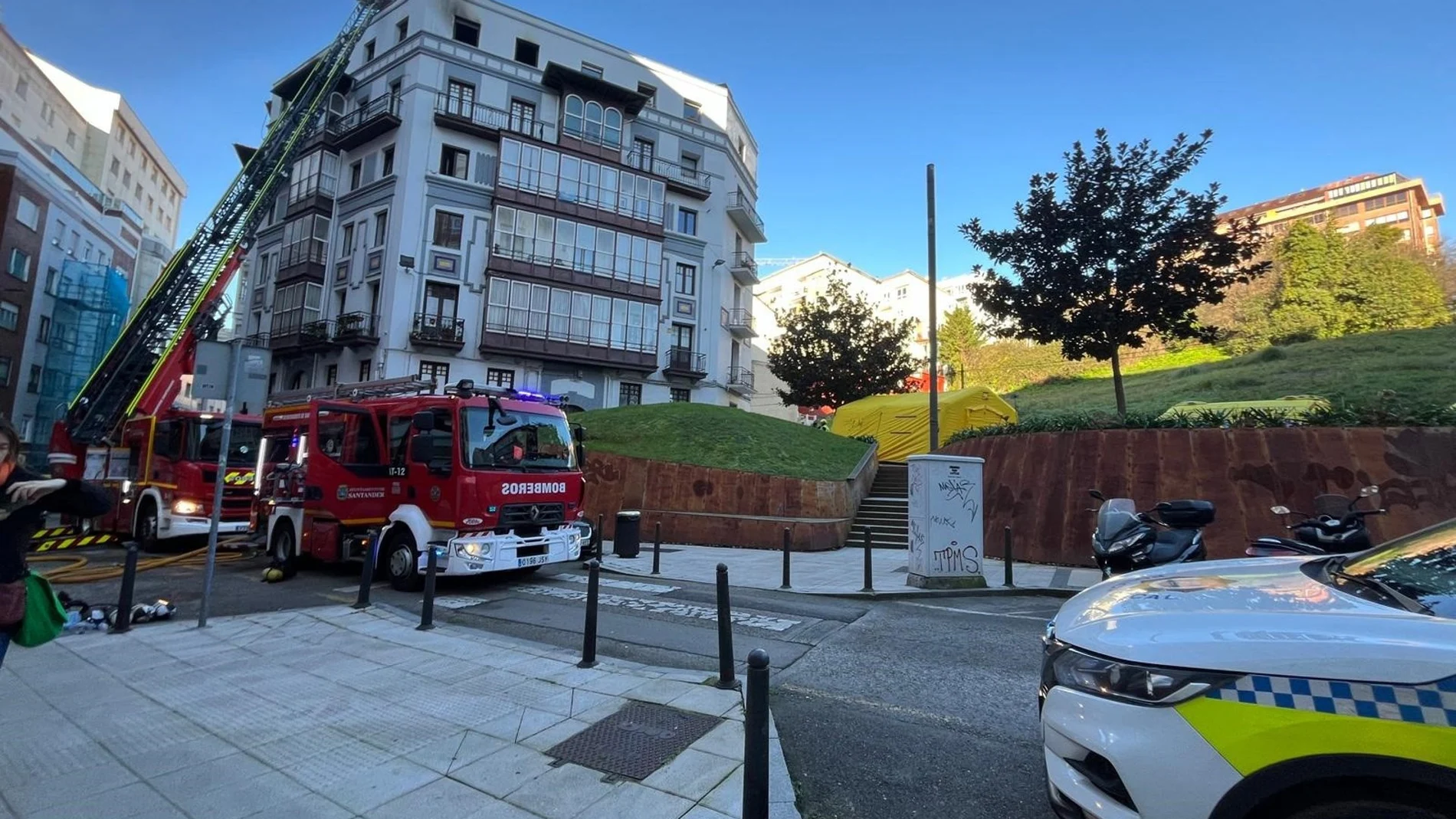 Incendio mortal de Santander