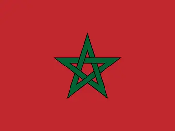 Bandera de Marruecos Bandera de Marruecos