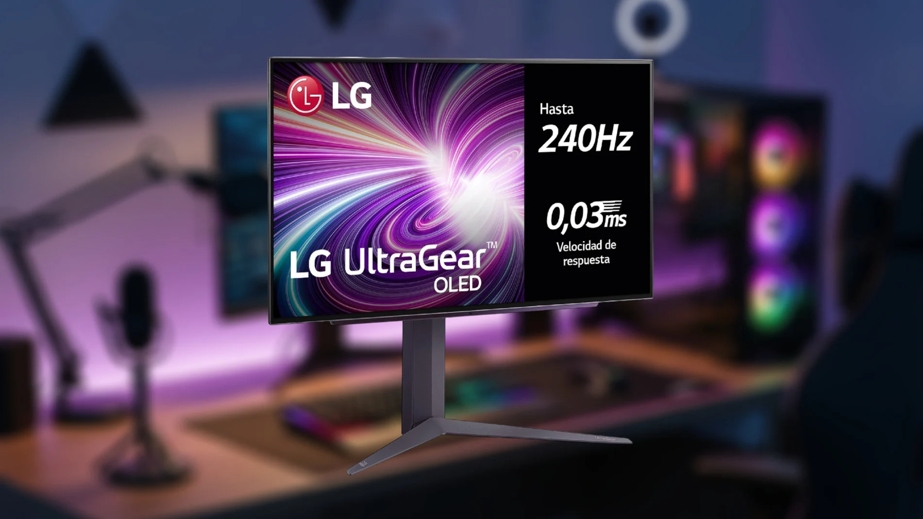 El LG 27GS93QE-B tiene compatibilidad con G-SYNC y FreeSync Premium Pro