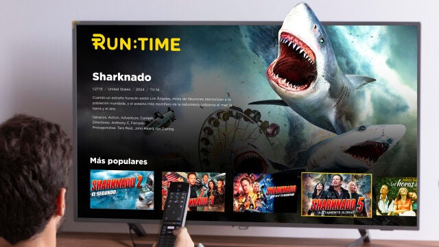 "Sharknado" al completo vuelve gracias a Runtime en el Día del Tiburón