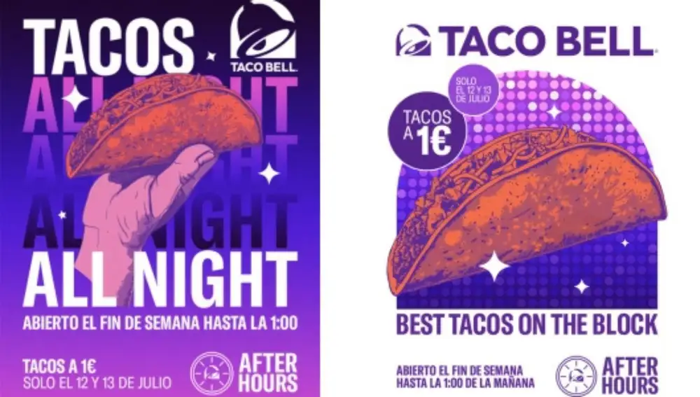 Oferta 'After Hours' de Taco Bell