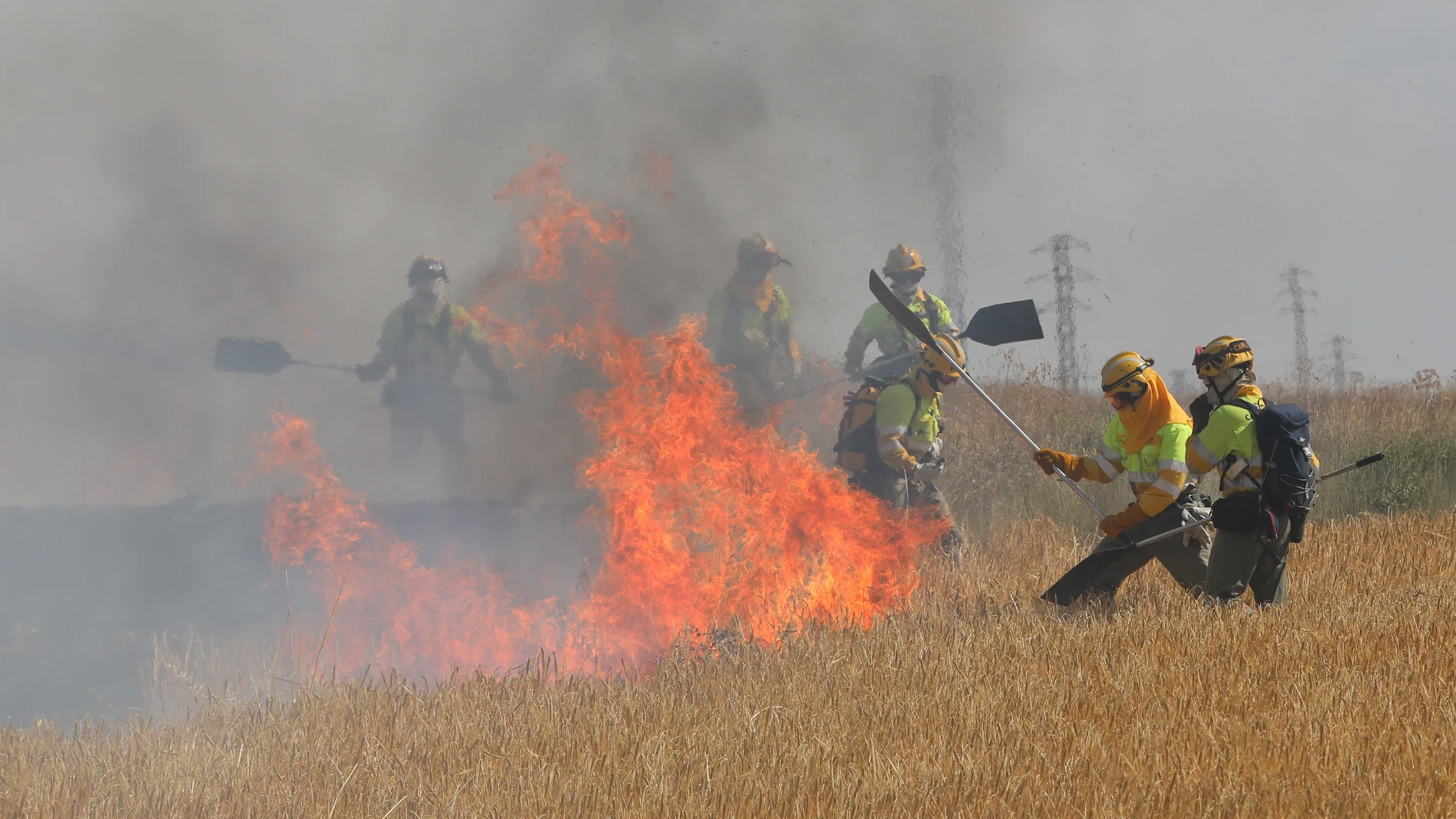 La DANA que va a entrar en las próximas horas puede originar incendios