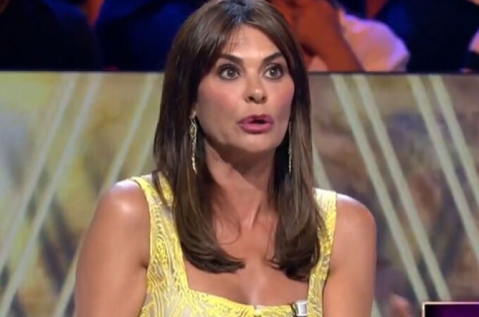 María José Suárez en el programa de Telecinco