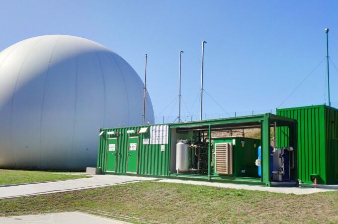 Planta Edar de Bens (A Coruña), que produce biometano a partir de aguas residuales
