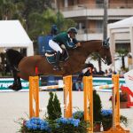 Mariano Martínez Bastida, en pleno salto