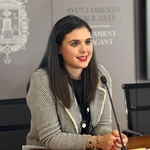La concejala de Hacienda de Alicante, Nayma Beldjilali