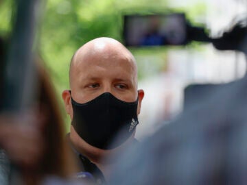 El empresario &Aacute;lvaro Romillo en su llegada ante el Tribunal Supremo en el caso contra Alvise P&eacute;rez