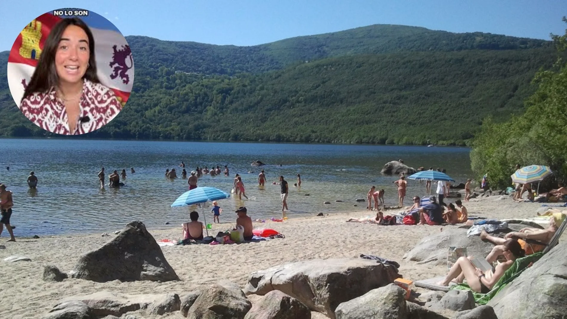 El Lago de Sanabria y la periodista de "España Fascinante" en TikTok