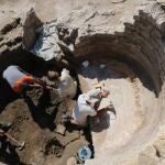 Imagen de los trabajos en la zona