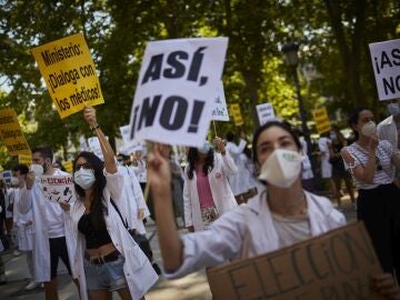 Protestas MIR M&eacute;dicos