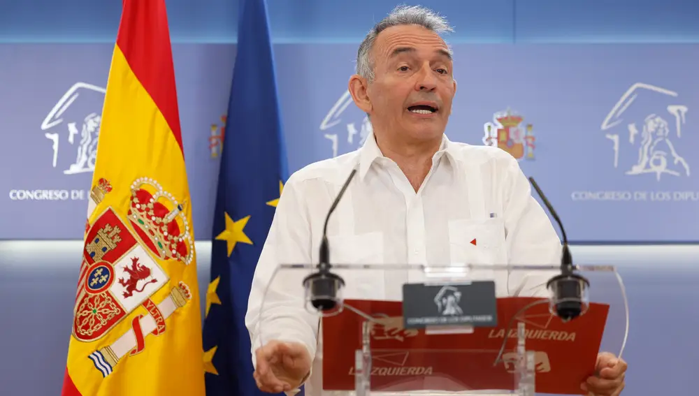 Rueda de prensa de Enrique Santiago