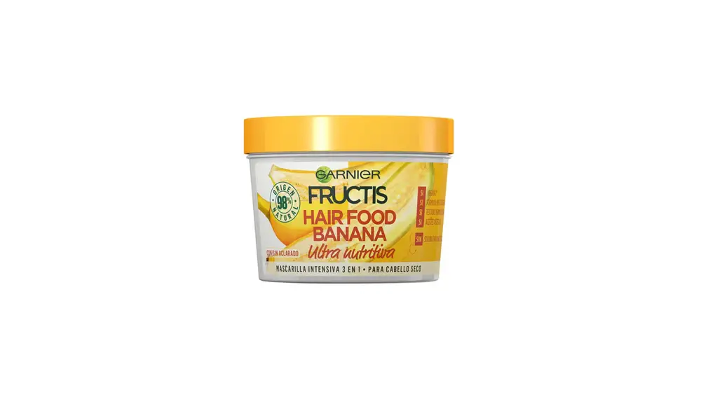 Mascarilla 3 en 1 hair food banana.