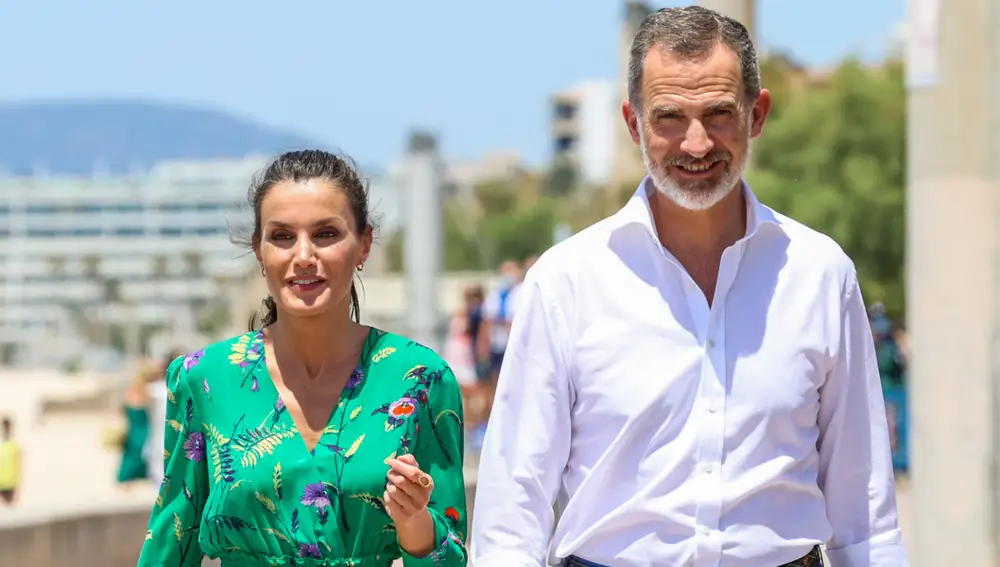 Los Reyes Felipe y Letizia en una imagen de archivo
