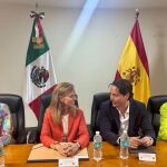 La concejala delegada de Turismo, Almudena Maíllo, durante el viaje de promoción turística de la ciudad de Madrid en México