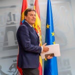 El portavoz de la Junta, Carlos Fernández Carriedo