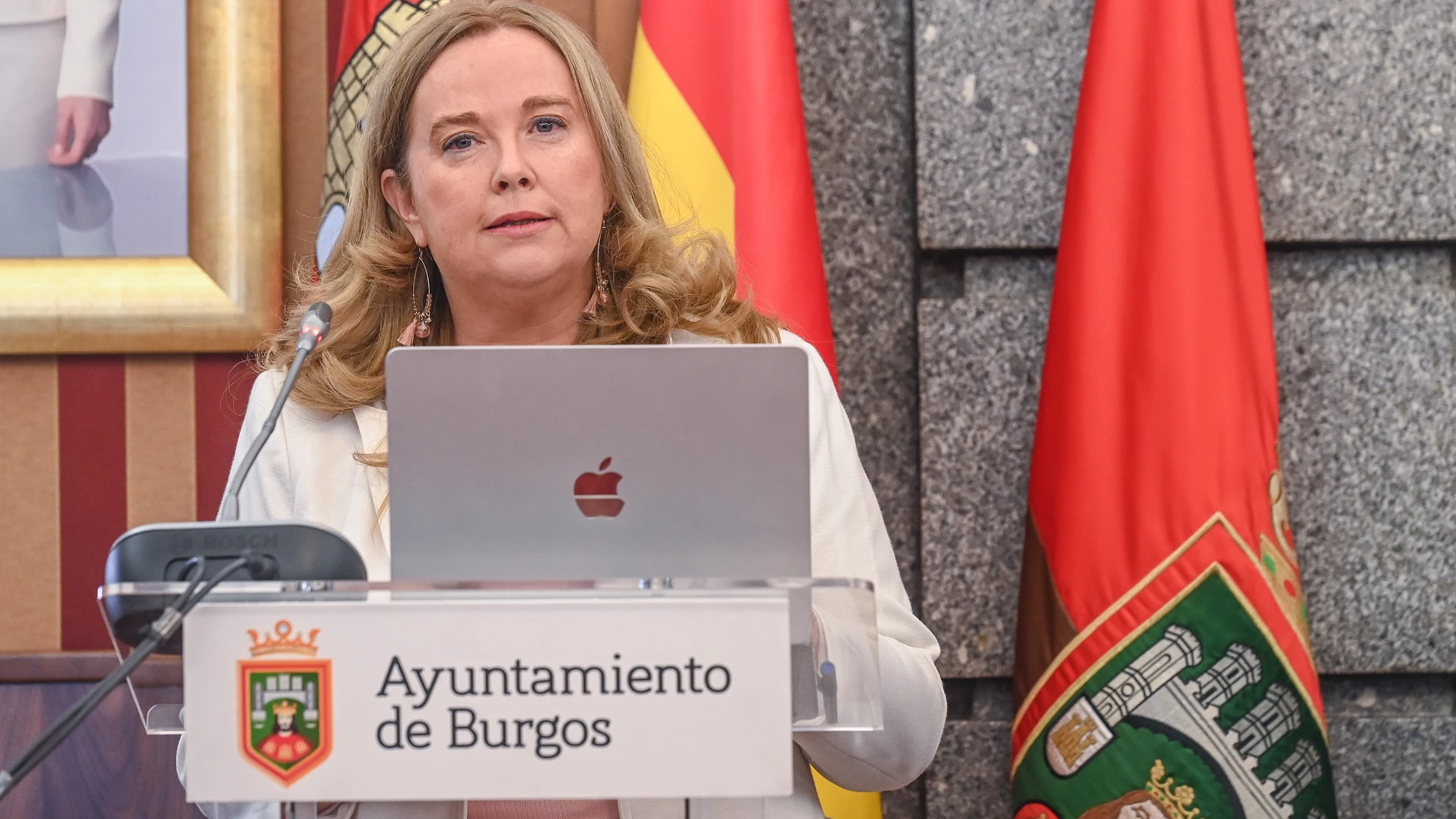 Cristina Ayala, alcaldesa de Burgos