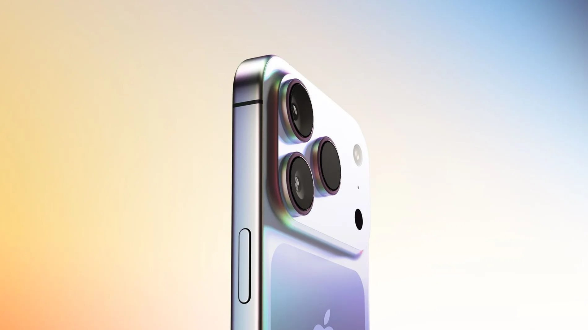 Concepto del nuevo color del iPhone 17 Pro