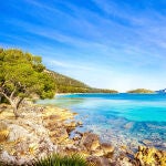 Playa de Formentor, en Mallorca Playa de Formentor, en Mallorca