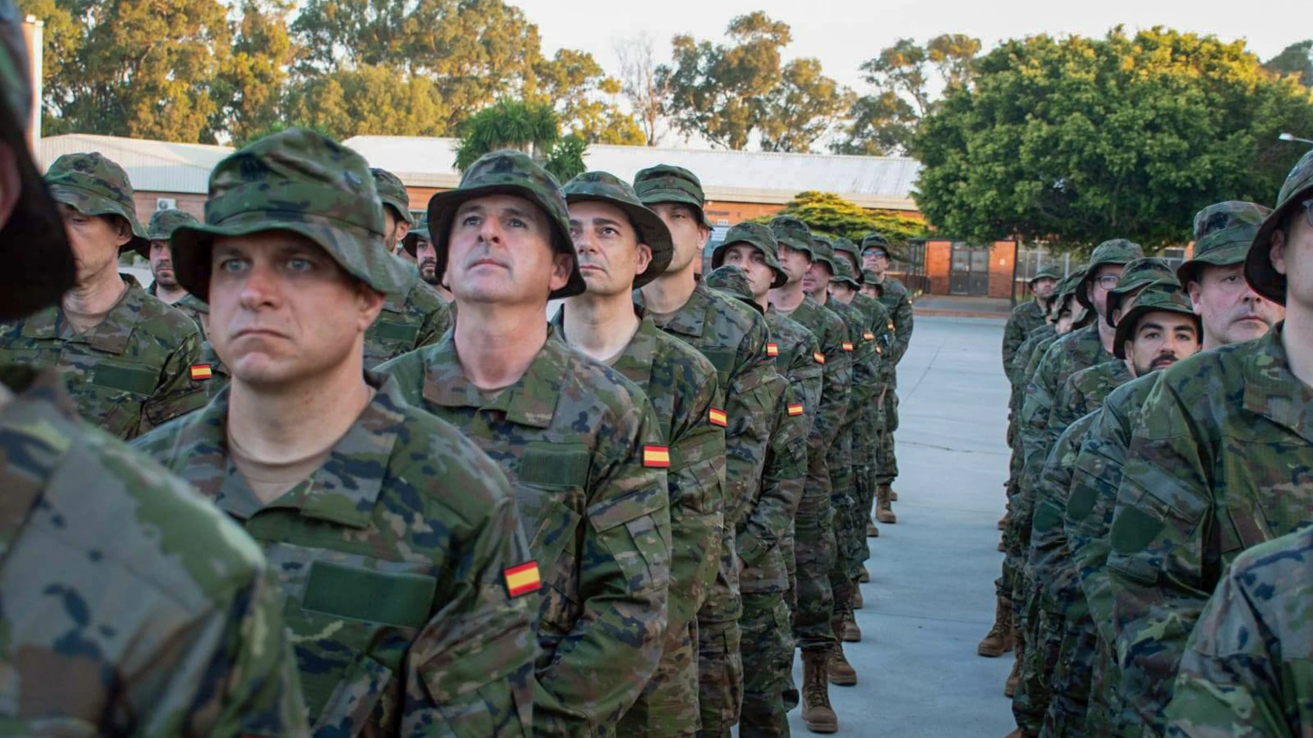 Reportaje de reservistas militares