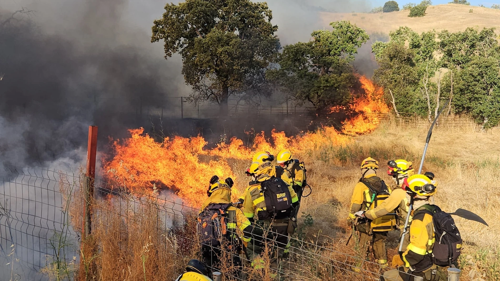 Extinción de incendios este verano
