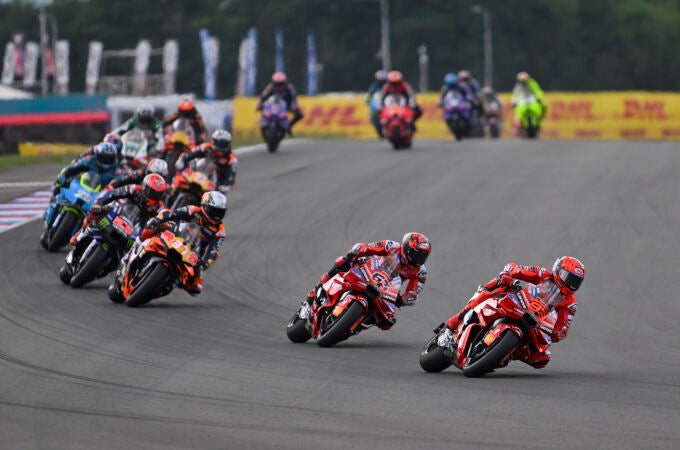 Marc Márquez no ha dado opción este domingo en Brno