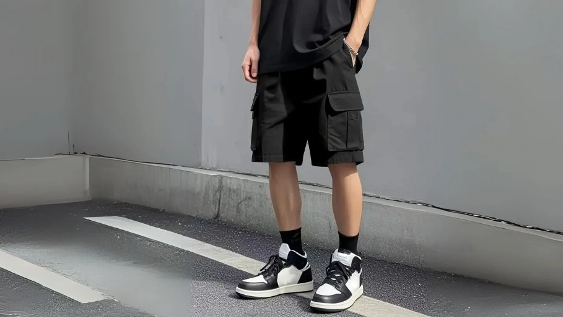 JACK & JONES pantalón cargo