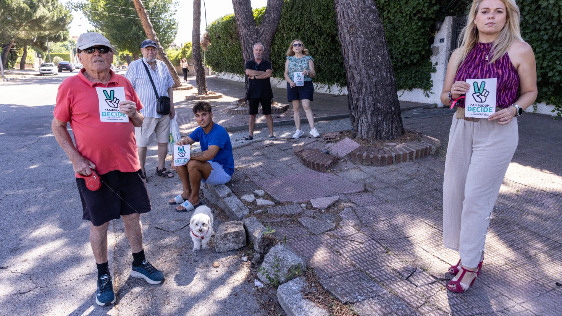 Vecinos de Campo add-on en Alcorcón. Recogen firmas para anexionarse a Villaviciosa de Odón.