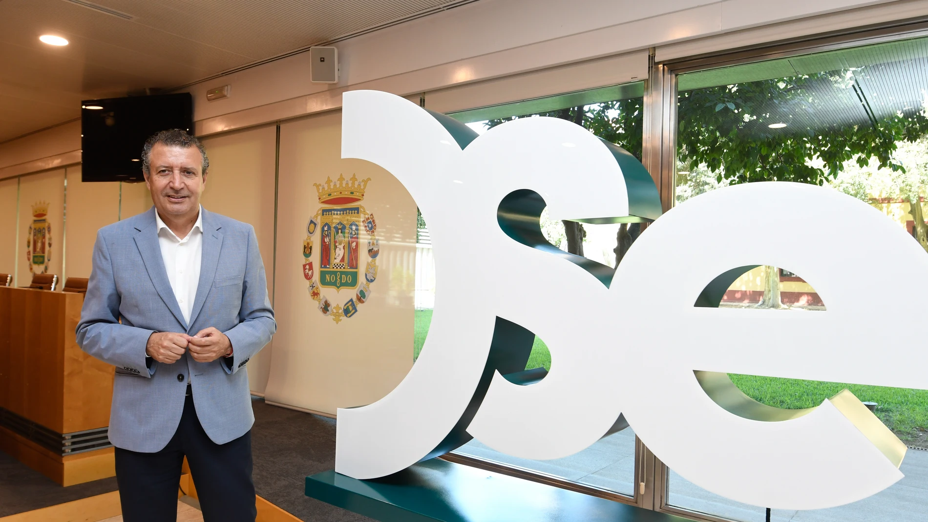 El presidente de a Diputación de Sevilla, Francisco Javier Fernández