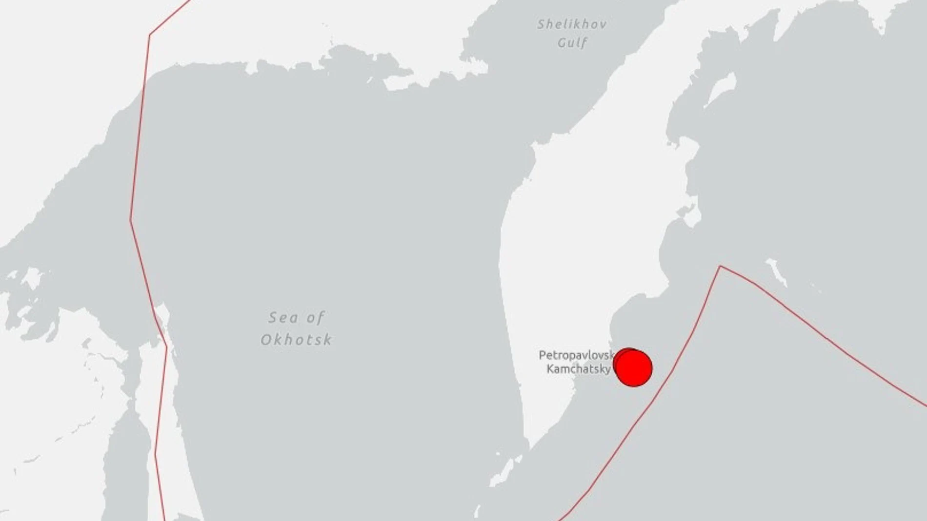Rusia.- AMP.- Declarada una alerta de tsunami para el este de Rusia tras un terremoto de magnitud preliminar 7,4