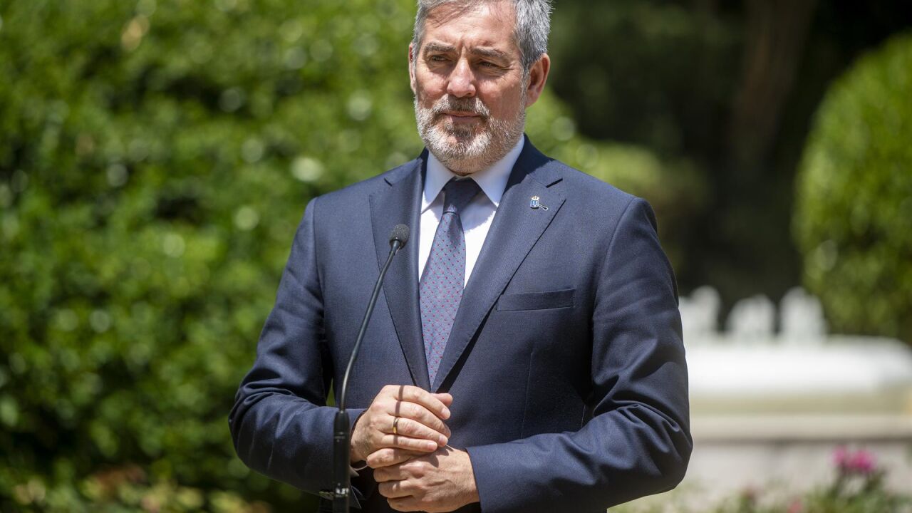 Clavijo acusa al Gobierno de España de “no querer hacerse cargo” de los ...