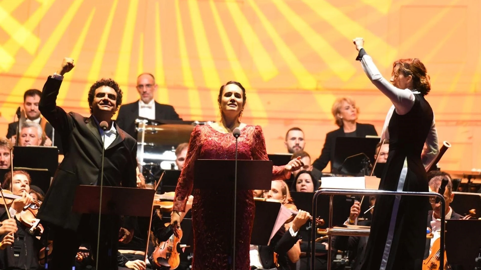 Un momento del concierto de la ORCAM en el Festival de Rheingau (Alemania) REMITIDA / HANDOUT por COMUNIDAD DE MADRID Fotografía remitida a medios de comunicación exclusivamente para ilustrar la noticia a la que hace referencia la imagen, y citando la procedencia de la imagen en la firma 21/07/2025